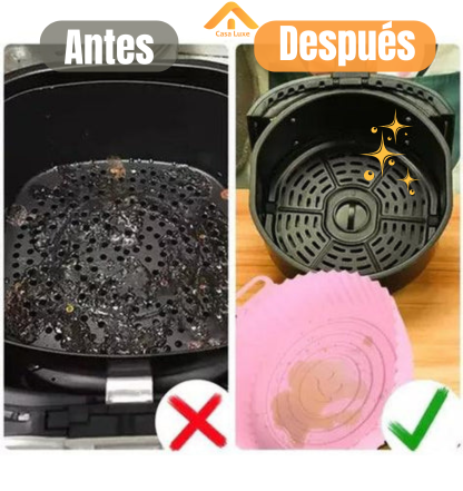 Kit de 6 Moldes de Silicona para Freidora de Aire