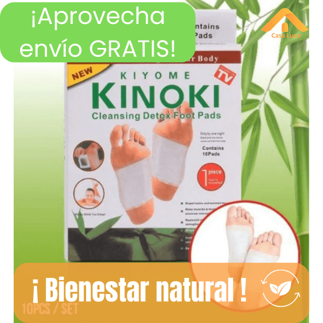 Pack 10 Parches para pies KINOKI