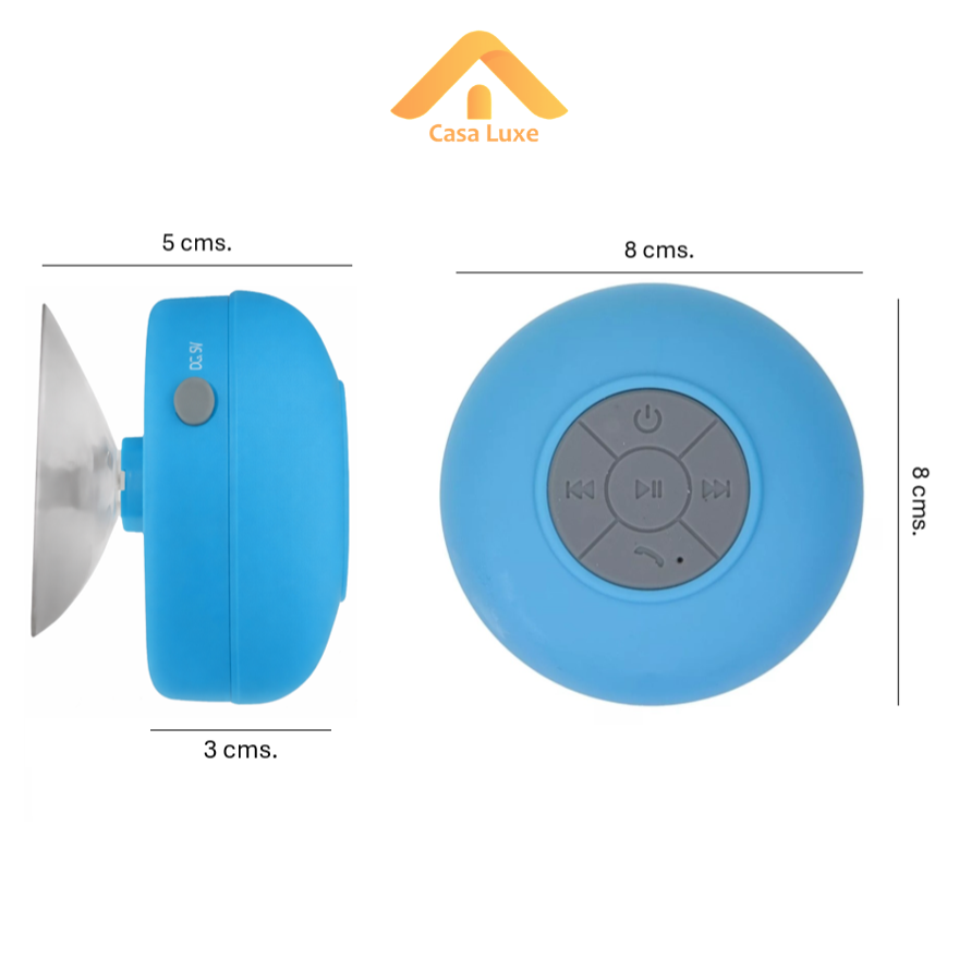 Parlante Bluetooth para ducha