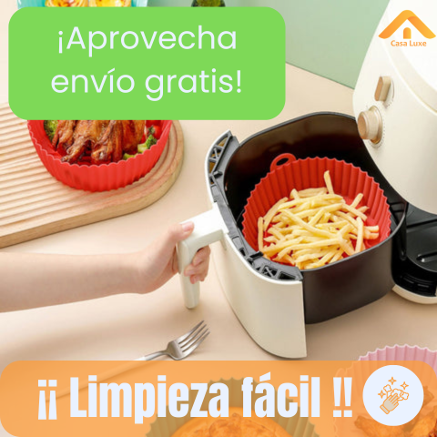 Kit de 6 Moldes de Silicona para Freidora de Aire