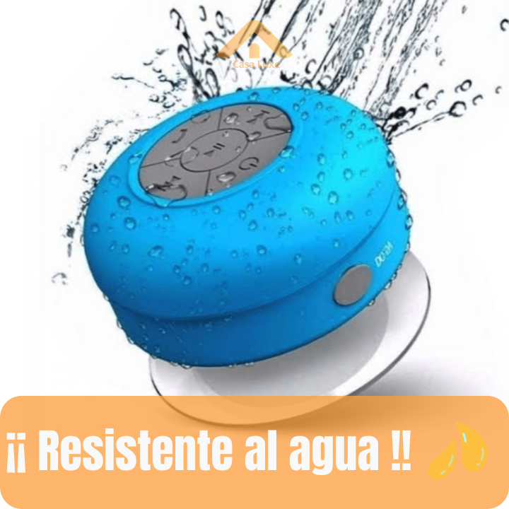 Parlante Bluetooth para ducha